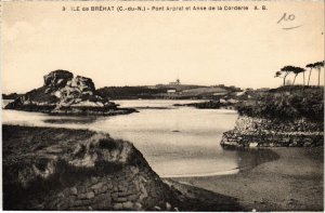 CPA ILE-de-BREHAT Pont Arprat et Anse de la Corderie (1296205)