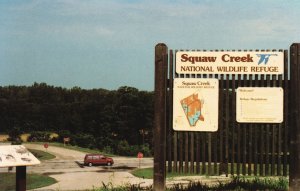 Vintage Postcard Squaw Creek National Wildlife Refuge near Mound City Missouri