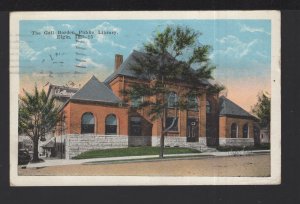 Illinois ELGIN The Gail Borden Public Library Pub by E.C. Kropp Co. pm1923 ~ WB