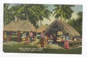 Seminole Indian Village,Musa Isle,Miami,Florida,1930-40