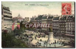 Paris - 17 - The Place Clichy Postcard Old