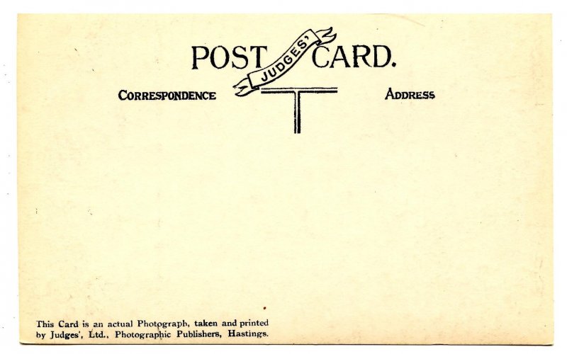 UK - England, Dunkery. Sheep Grazing       RPPC