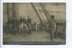 423305 NAPOLEON on Bellerophon Ship by ORCHARDSON Vintage PC