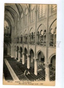 247643 FRANCE PARIS Notre-Dame Bas-cote du Transept Vintage PC