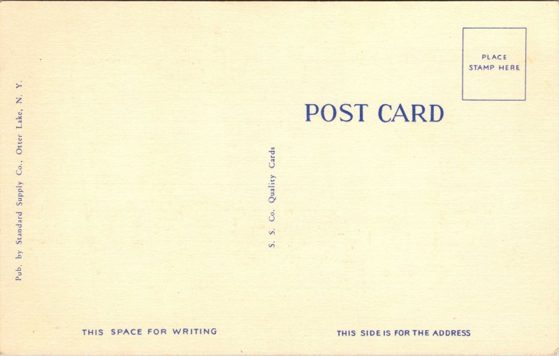 Postcard NY Rome Stanwix Hall Hotel