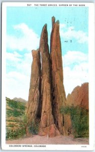 M-63314 The Three Graces Garden Of The Gods Colorado Springs Colorado