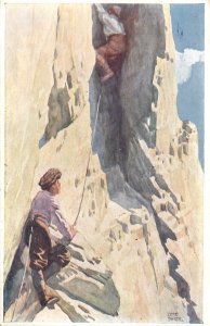 Austrian painter, graphic artist and mountaineer Otto Barth alpinism climbing