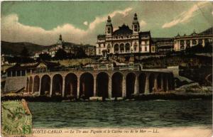 CPA AK MONACO - MONTE-CARLO - Le Tir aux Pigeons (477156)