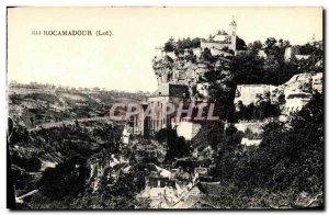 Old Postcard Rocamadour