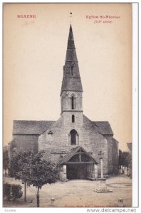 BEAUNE, Cote D'Or, France, 1900-1910's; Eglise St. Nicolas