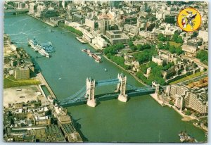 M-4095 London Aerial View Of Tower Bridge