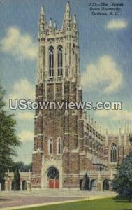 Duke University Chapel in Durham, North Carolina