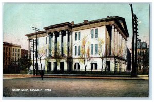 c1905 Court House Building Nashville Tennessee TN Antique Unposted Postcard