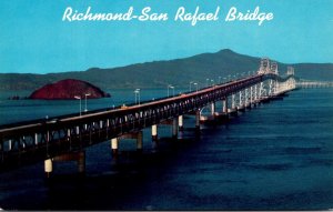 California San Francisco Bay North End Richmond San Rafael Bridge