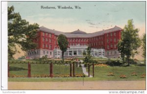 Wisconsin Waukesha Resthaven Sanitarium 1913