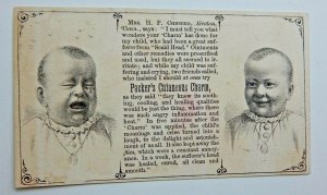 Victorian Trade Card Packer's Cutaneous Charm Testimonials Quack Medicine