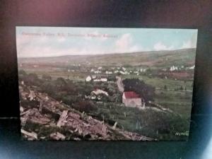 Postcard  Aerial View - Gaspereau Valley , N. S. Dominion Atlantic Railway.   Z2