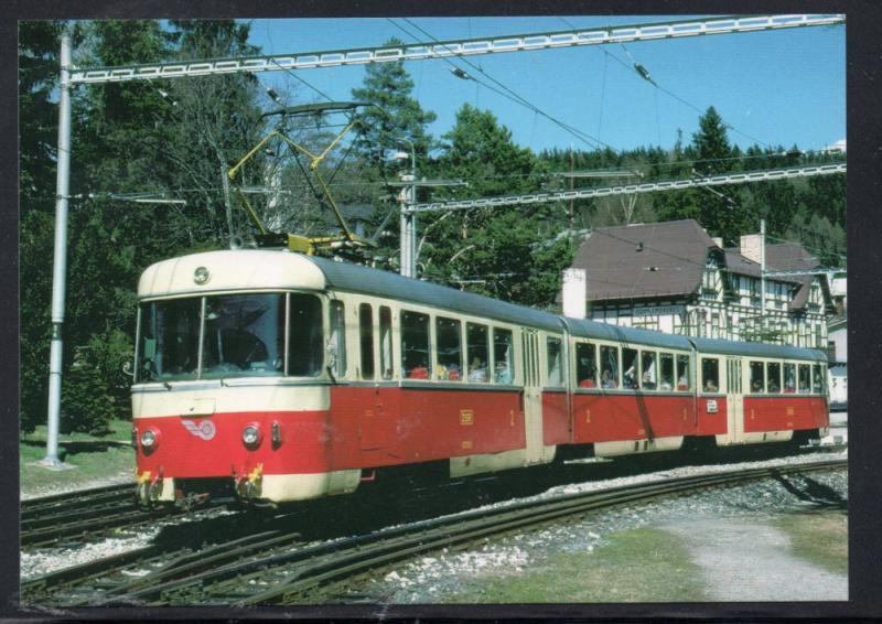 Colour PC  Slovakia Electric Train 1999 unused