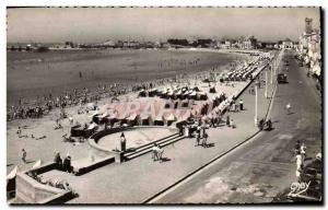 Modern Postcard The Sables d & # 39Olonne The Beach