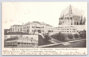 State View~Denver CO~Vignettes~Chapel Of Our Merciful Savior~Homes~1908 UDB PC