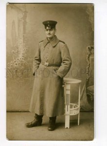 275696 WWI Germany SOLDIER Officer Coat WAR vintage REAL PHOTO