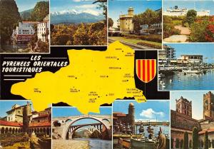 BR15813 Les Pyrenees Orientales Touristique Map Cartes Geographiques   france