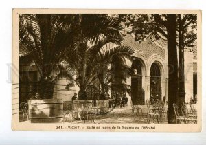 247881 FRANCE VICHY Lounge hospital Source Vintage RPPC