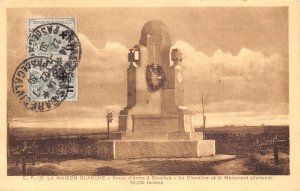 France 1930 La Maison Blanche Route d'Arras a souchez Cemetery postcard ...
