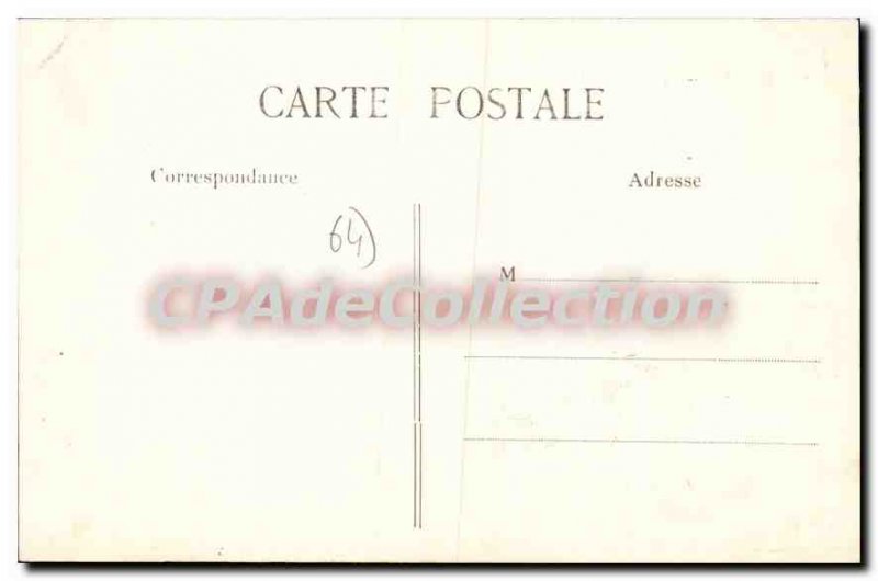 Old Postcard Hendaye Chateau Abbadia