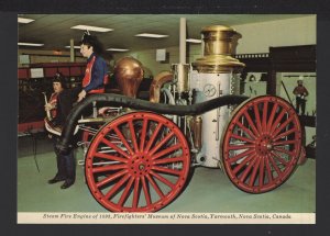 Nova Scotia YARMOUTH Steam Fire Engine 1893 Display The NS Museum ~ Cont'l