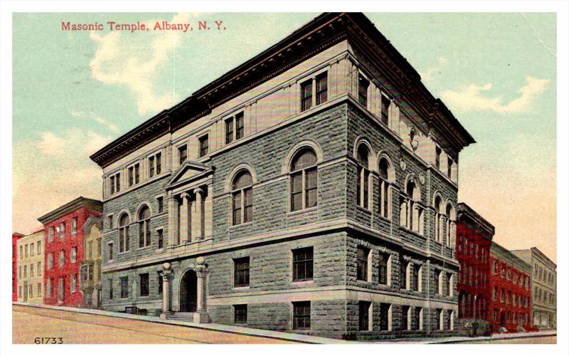 8433  NY Albany  Masonic Temple