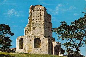 BF14739 nimes gard la tour magne  monument romin datant france front/back image