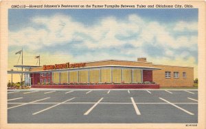 J38/ Oklahoma City Postcard Linen Howard Johnson's Restaurant Tulsa 339