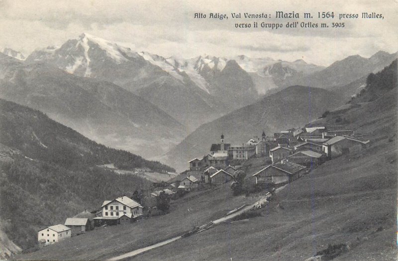 Italy Trentino-Alto Adige Val Venosta Mazia 1941
