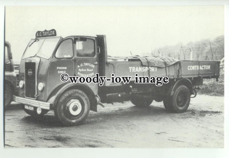 su2698 - Motor Cards, Seddon Truck, A.G.Taylor Transport Contractor - postcard