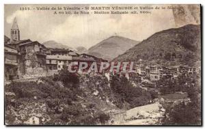 Saint Martin Vesubie - Summer Station - Old Postcard
