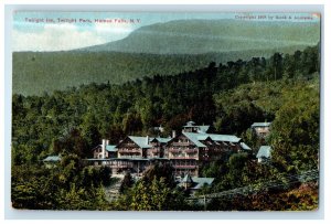 1969 Sunset Springs Hotel, Catskill Mountains Haines Falls NY Postcard