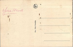 c1910 ANVERS ANTWERP ROYAL OPERA HOUSE LITHOGRAPHIC POSTCARD 34-97