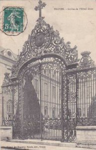 France Troyes Grilles de l'Hotel Dieu 1909