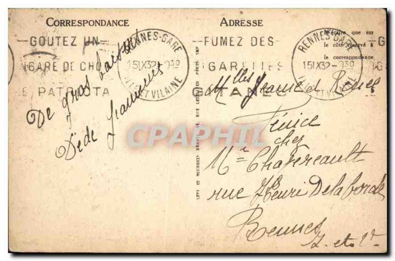 Old Postcard Parame Beach has Rochebonne