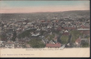 America Postcard - Waterbury From High Rock, Looking South West  DR438