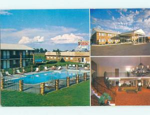 Unused Pre-1980 RAMADA INN MOTEL & POOL Burley Idaho ID u5602