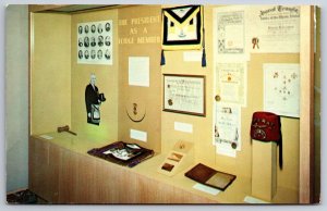 Interior~Harry Truman Library US Hwy 24 Independence MO~Vintage Postcard