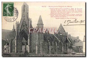 Old Postcard Batz Chapel Ruins of Mulberry