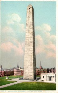 Massachusetts Boston Charlestown Bunker Hill Monument Detroit Publishing