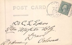 Taos New Mexico Pueblo Homes  Real Photo Vintage Postcard AA89985