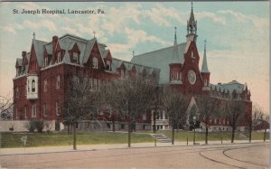 Postcard St Joseph Hospital Lancaster PA 1917