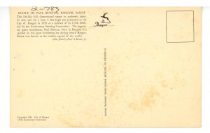 ME - Bangor. Paul Bunyan Statue