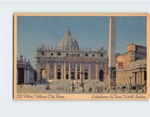Postcard St. Peter's, Vatican City, Rome, Italy
