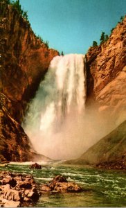 Yellowstone National Park Lower Falls Of The Yellowstone